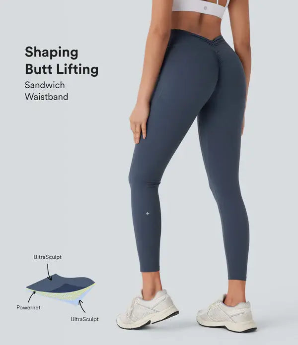 Avaibl™ V-Back Butt Lift Leggings with Pockets
