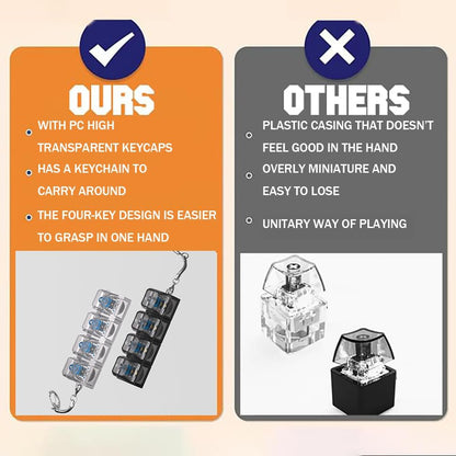 Stress Relief Fidget Keychain™