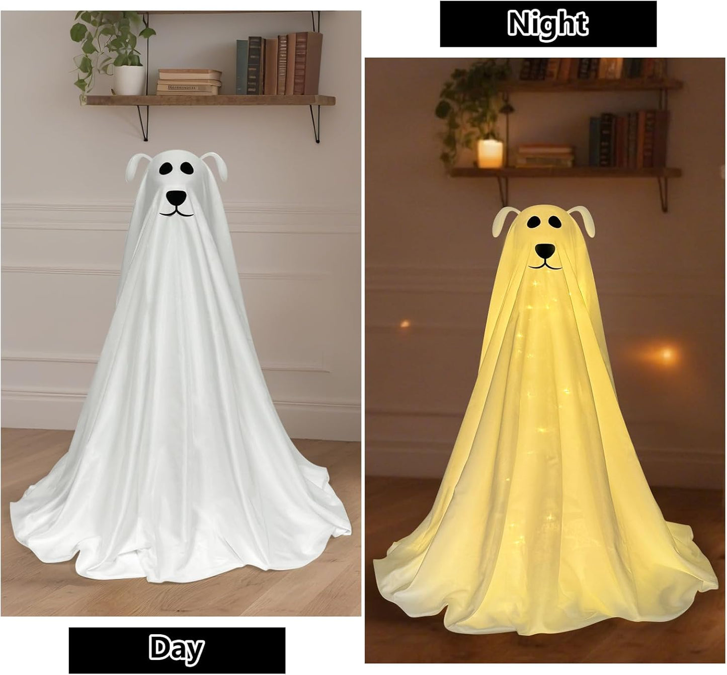 BooBuddy Light-Up Ghost Dog Decor™
