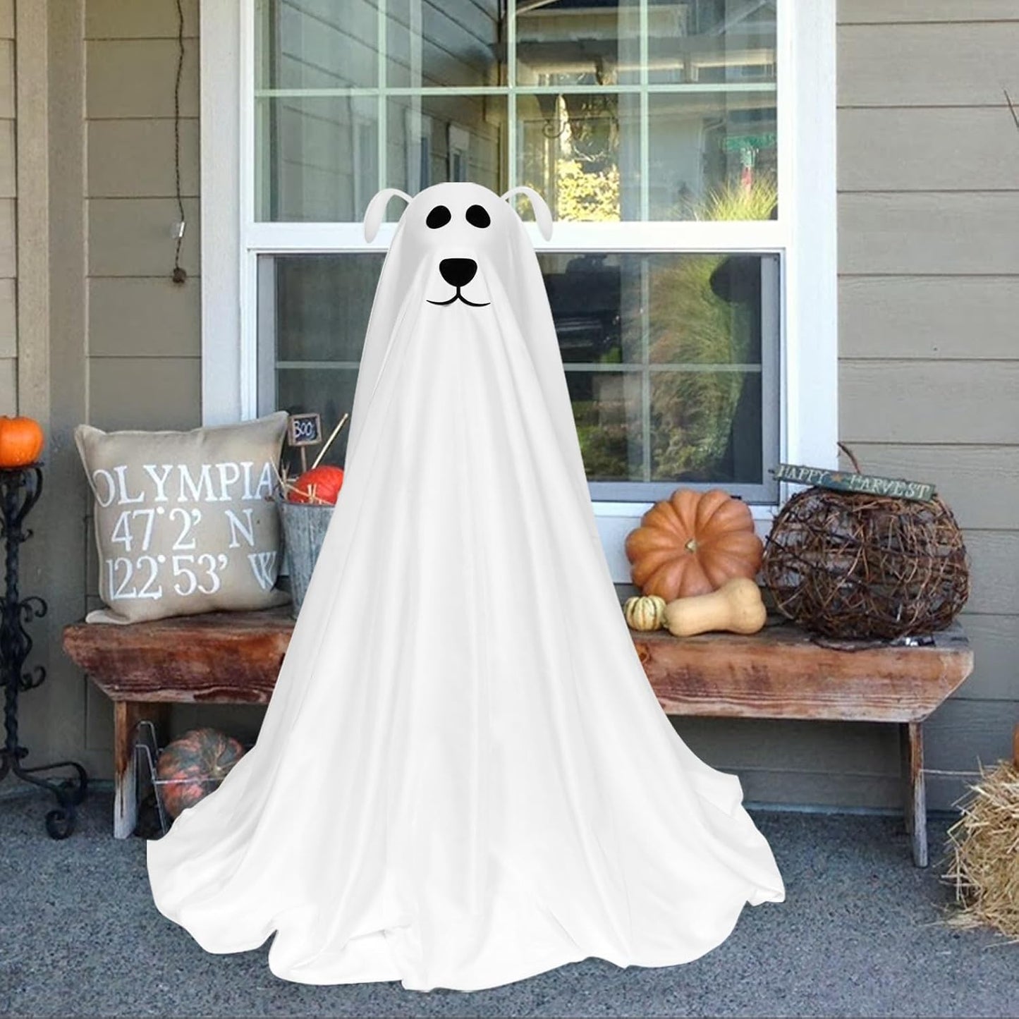 BooBuddy Light-Up Ghost Dog Decor™