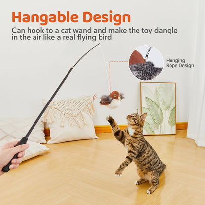 FlapFrenzy Bird Buddy Cat Toy™