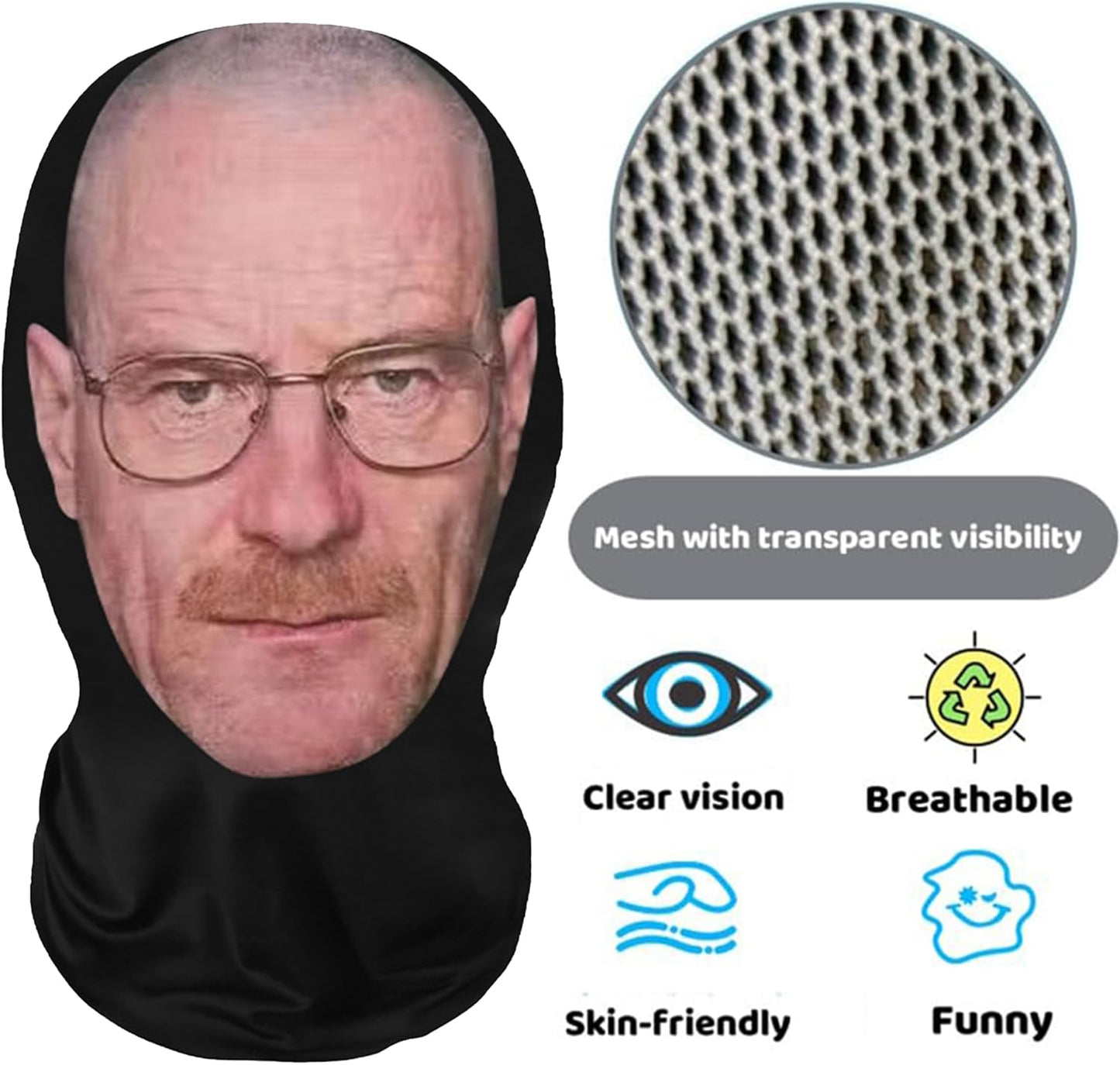 Premium Realistic 3D Face Mask™