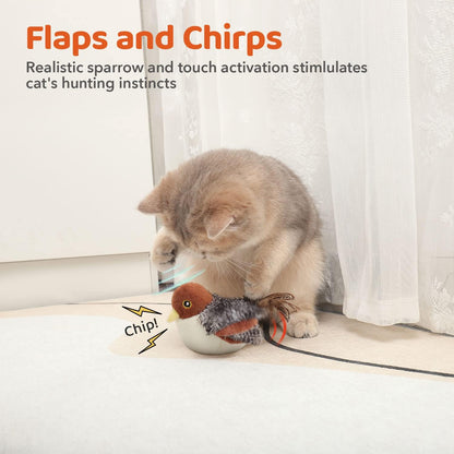 FlapFrenzy Bird Buddy Cat Toy™